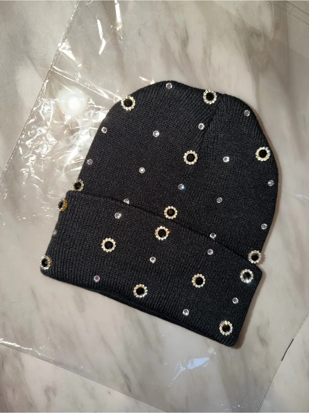 “Icy Black” Beanie